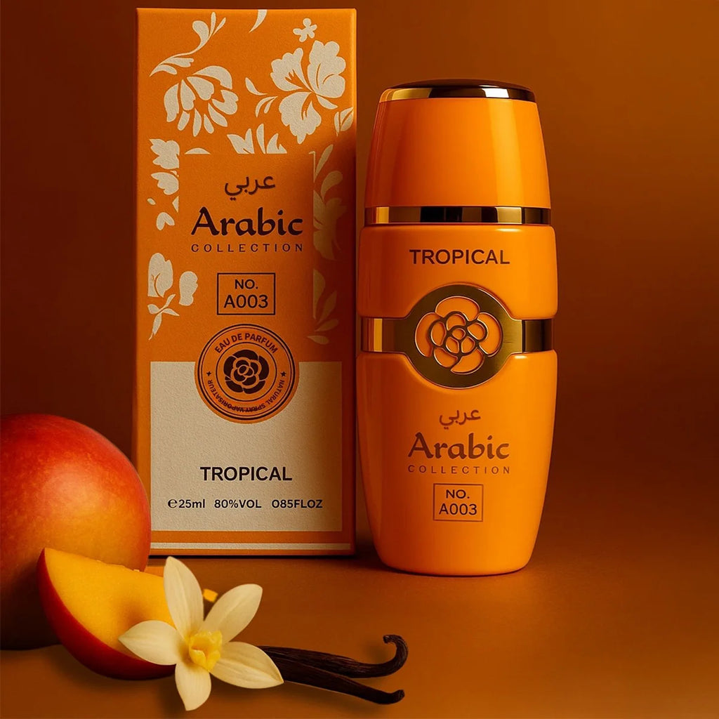 Tropical Women's Arabic Perfume A003 - 25ml - Tropical Sweet Vanilla