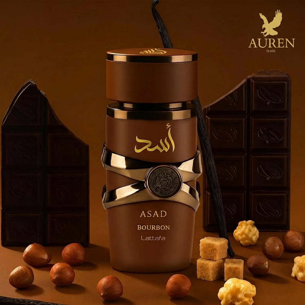Lattafa Asad Bourbon Eau de Parfum Masculino