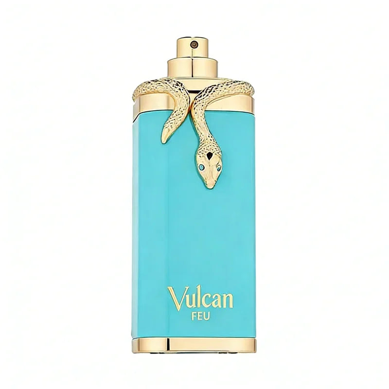 Fragrance Vulcan Feu 100ml Dubai Arabian Unisex Perfume Natural Fresh & Delicate Scent Lasting-scent Perfume for Romantic Dates