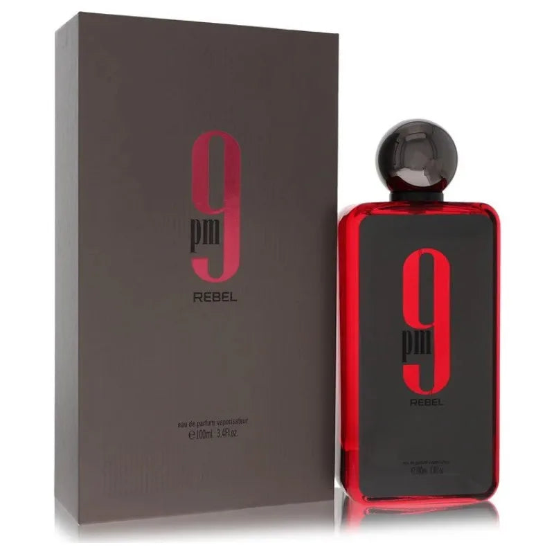 Portable 9PM Rebel EDP Spray for Unisex 100ml Premium Arabian Perfumes 3.4 Oz Lasting Aromatic Fruity Perfume Cologne Pheromones