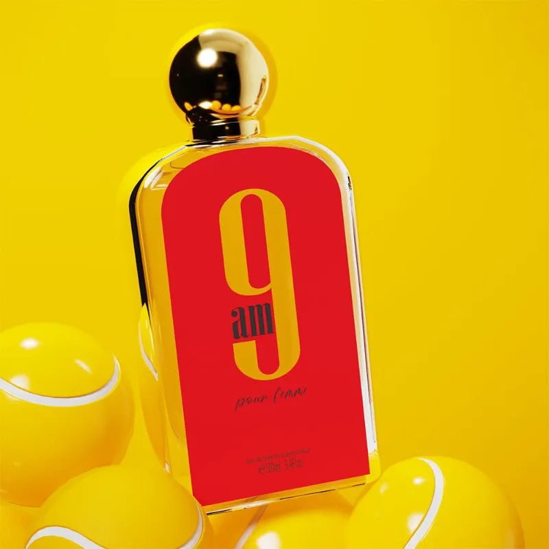 Portable 9am pour Femme Eau de Parfum Spray 100ml Premium Arabian Women Oriental Perfume 3.4 Oz Lasting Daily Pheromones Cologne