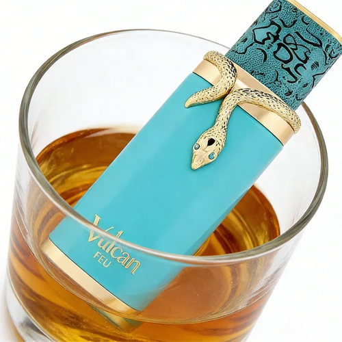 Fragrance Vulcan Feu 100ml Dubai Arabian Unisex Perfume Natural Fresh & Delicate Scent Lasting-scent Perfume for Romantic Dates