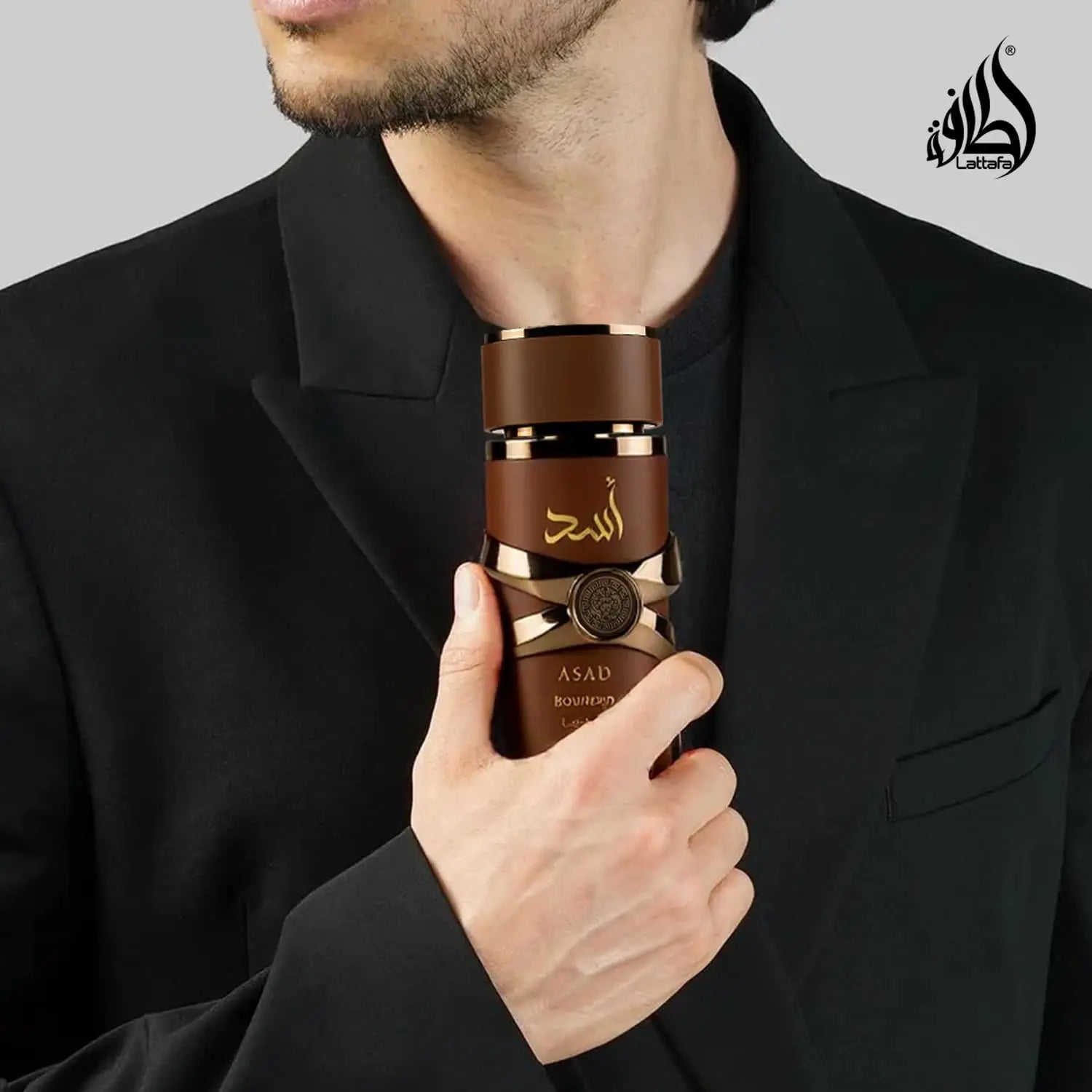 Original Lattafa Asad Bourbon for Unisex Eau De Parfum Spray 100ml Luxury Brand Perfume High Quality Perfume Dubai Chocolate