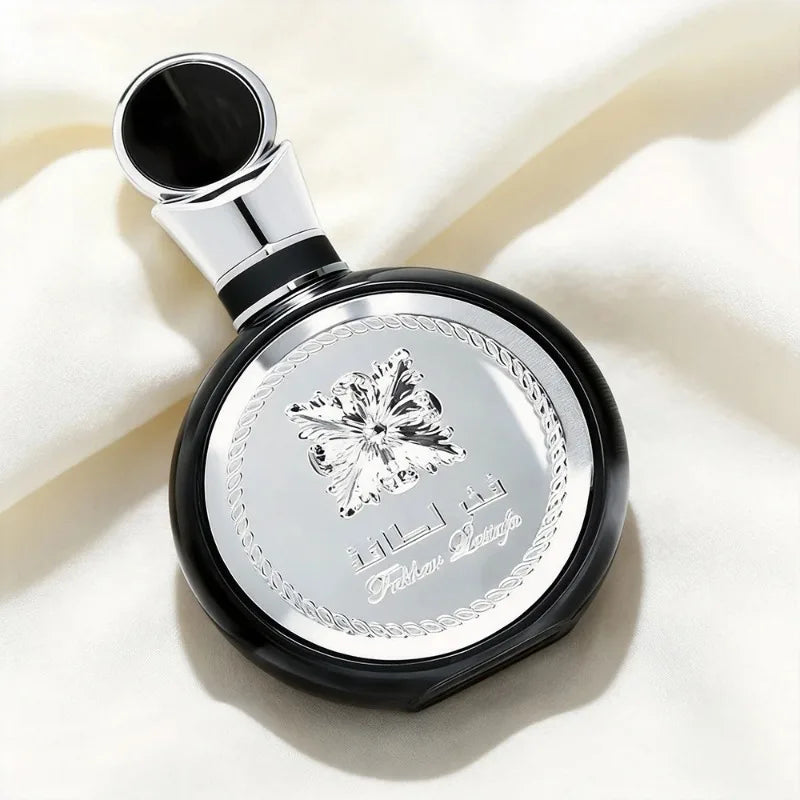 Portable Arabian Perfumes Fakhar Black Men Eau de Parfum 3.4 Oz Premium Oriental Perfume 100ml Lasting Daily Cologne Pheromones
